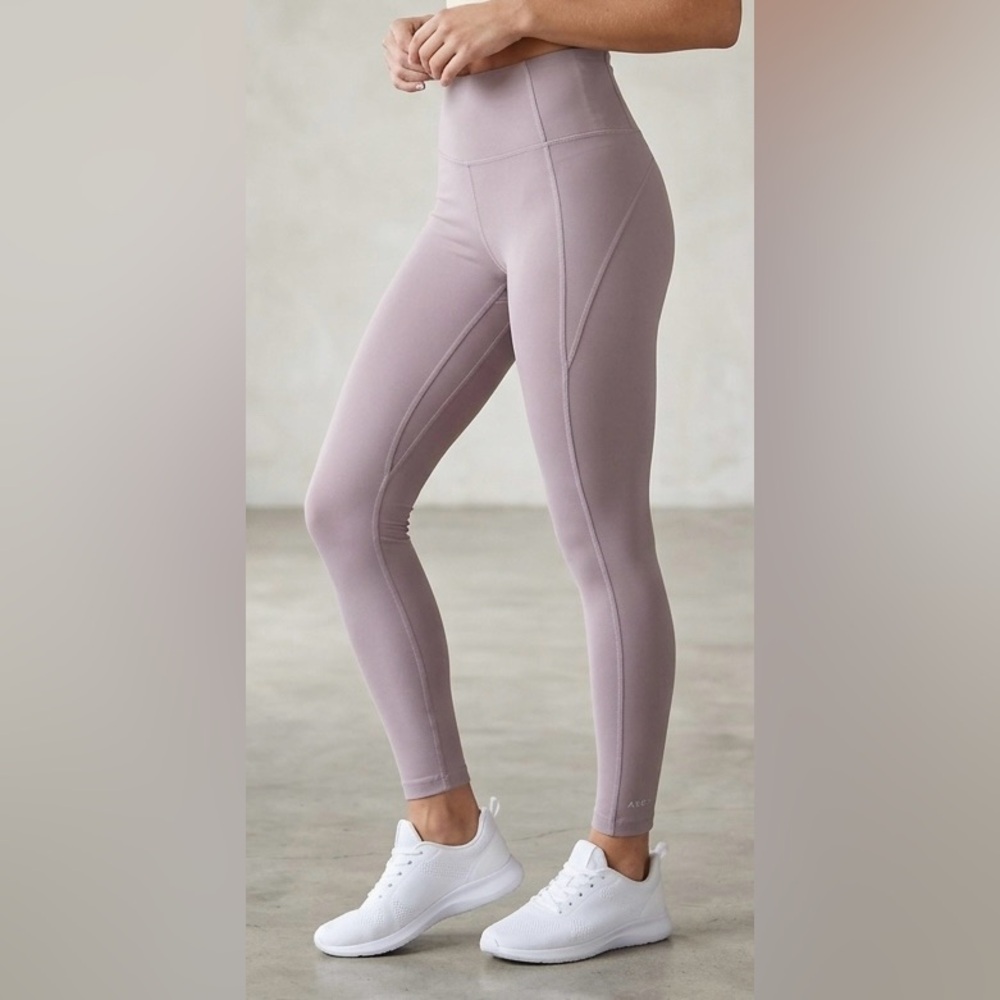 Girlfriend Collective High Rise Compressive Leggings- Quartz XS/S (see below)